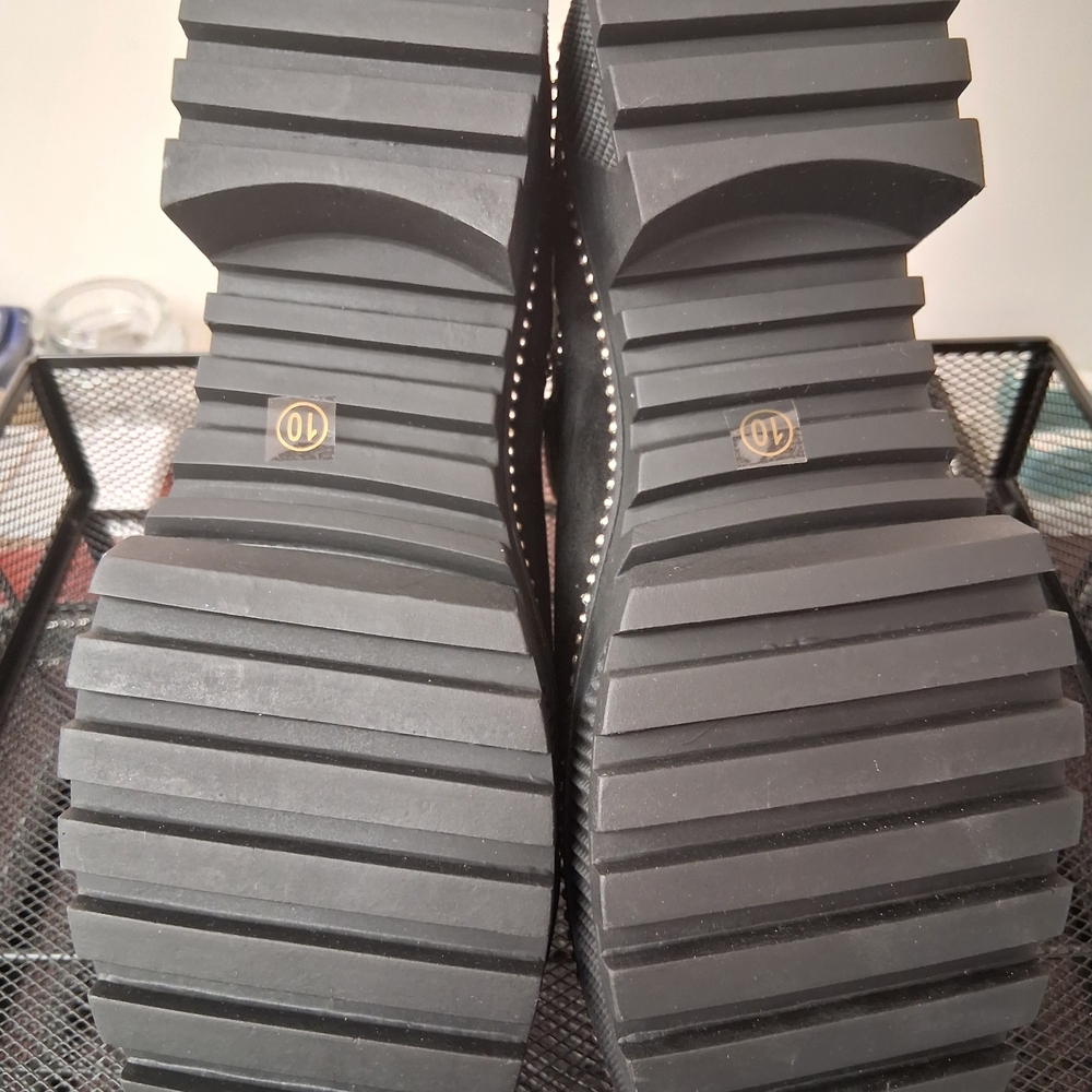 Cape Robbin Black Ankle Boots with Silver Studs - Picture 5 of 5